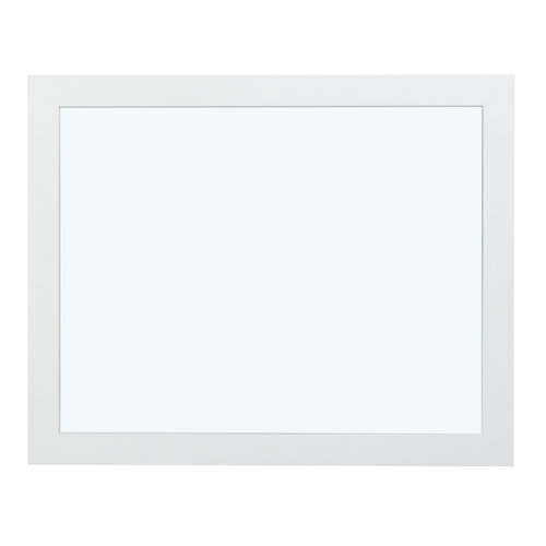 Espejo de baño roma blanco 100 x 80 cm