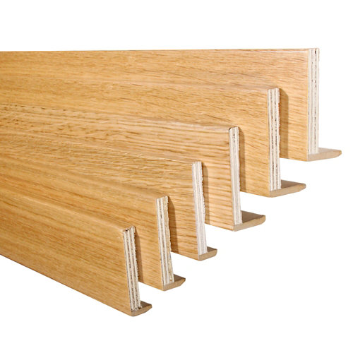 Estantería spaceo kub 2 cubos gris 70.4x36x31.7cm 25 Kit de 6 tapetas en l mdf roble 80 x 12/10 mm