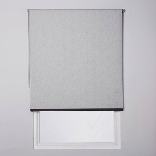 Estor enrollable opaco caleta gris de 154x230cm