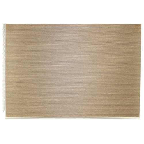 Estor enrollable translúcido city marrón de 184x230cm