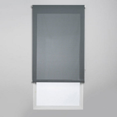 Estore enrollable SCREEN INDUSTRY 146,5/150X250 Gris Oscuro