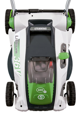 Cortacésped de batería STERWINS 00Li X-2 36V 4Ah 40 cm ancho de corte