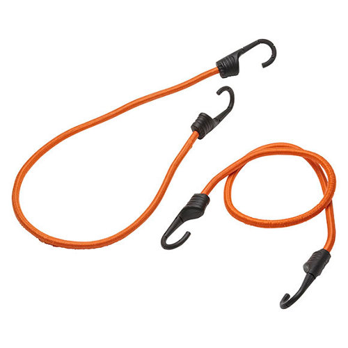 2 cable elástico de caucho natural de 9 mm de ø y 0.8 m de longitud