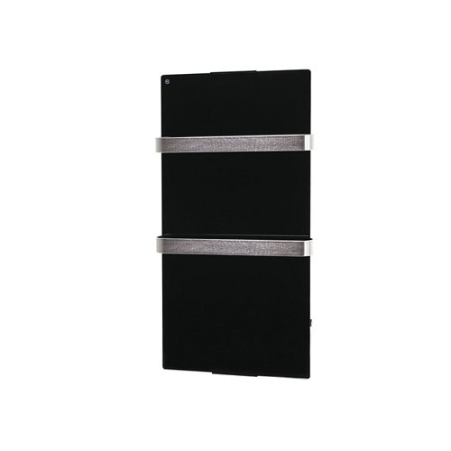 Radiador toallero eléctrico purline zafir v600t negro