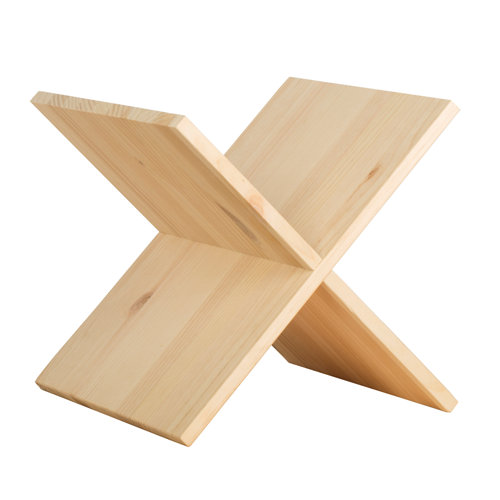 Puerta canarias haya de apertura derecha de 72.5 cm 26 Botellero para estantería de madera de en bruto de 32 x 32 cm