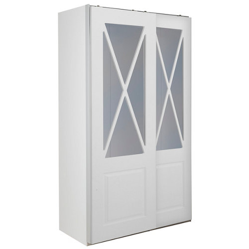 Puerta corredera de armario renoir blanco de 60x228 cm