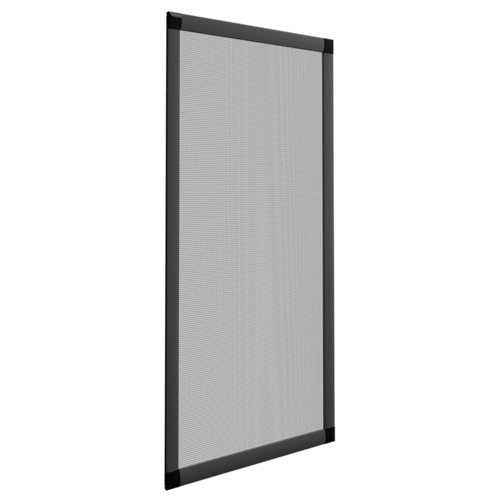 Mosquitera ventana corredera de color gris 7011 de 120x120 cm (ancho x alto)