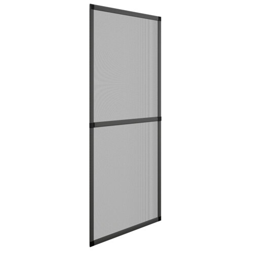 Puerta bosco blanco de apertura derecha de 72.50 cm 25 Mosquitera balconera corredera de color gris 7011 de 100x220 cm (ancho x alto)