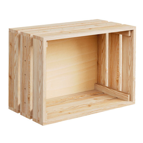 Caja de madera de 28x38.4x51.2 cm modular home