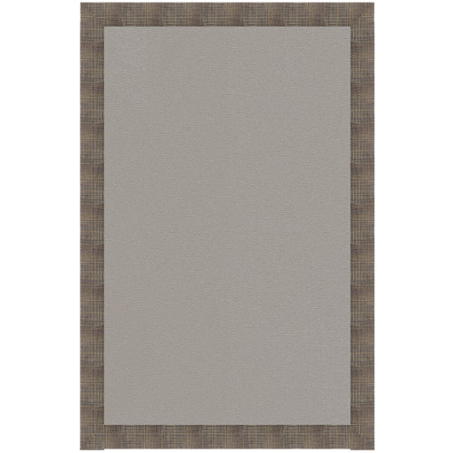 Alfombra beige pvc charme 120 x 120cm