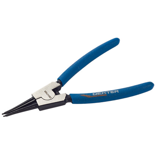 Alicate para arandela con exterior recto dexter 160