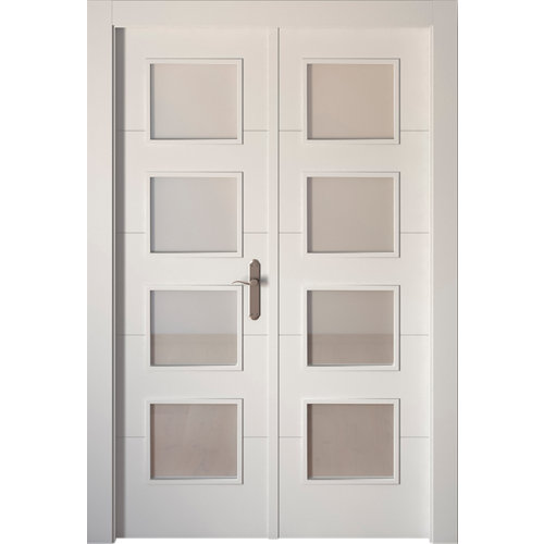 puerta lucerna blanco de apertura izquierda de 125 cm