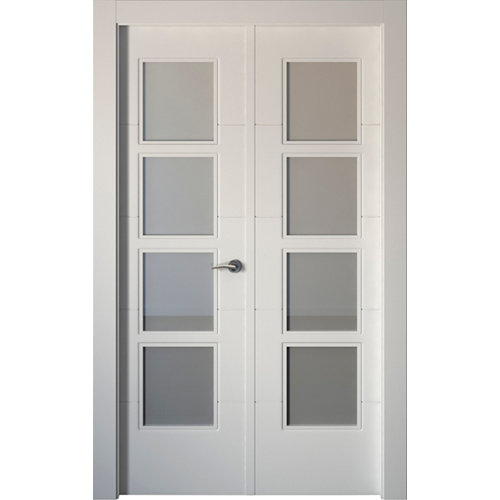 puerta holanda blanco de apertura izquierda de 145 cm
