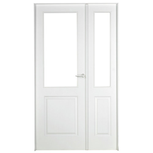Puerta bonn blanco de apertura izquierda de 115 cm