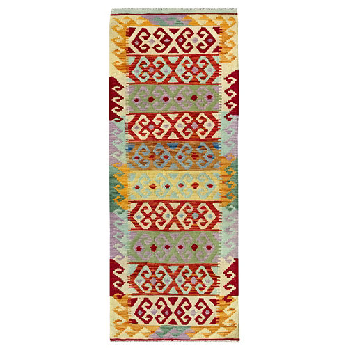 Alfombra de lana kilim herat 70x200 cm