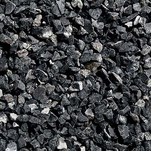 Saco de piedra natural triturada negro 1000kg 12 y 18 mm