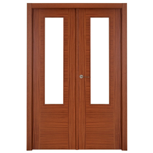 Puerta ciega bari premium blanco d 9x82,5 cm 25 puerta niza sapelly de apertura derecha de 125 cm