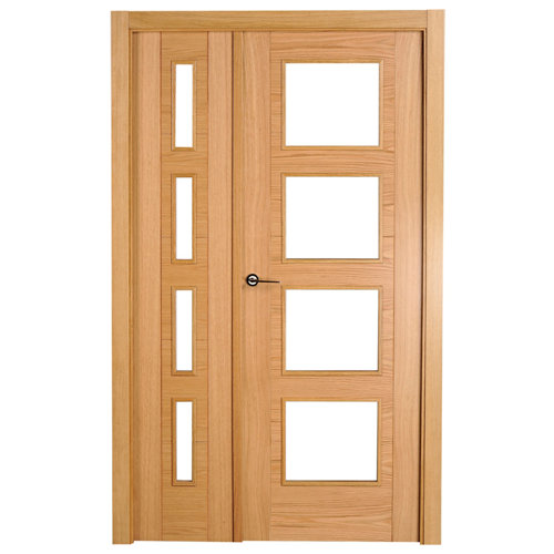 Ventana de madera practicable de 60x80 cm 27 puerta noruega roble de apertura derecha de 125 cm