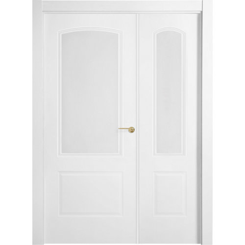 Puerta berlin blanco de apertura izquierda de 105 cm