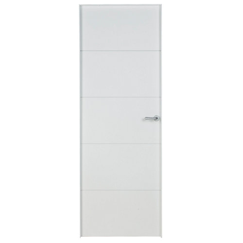 Puerta de entrada acorazada serie v provenzal izquierda roble/blanco de 206x89cm 27 puerta lucerna plus blanco de apertura izquierda de 82.5 cm