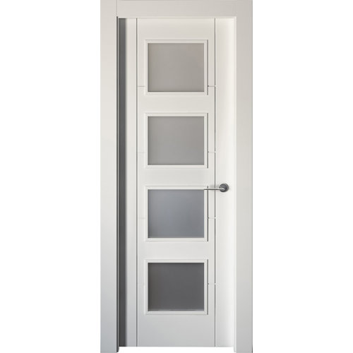 puerta noruega plus blanco de apertura izquierda de 82.5 cm