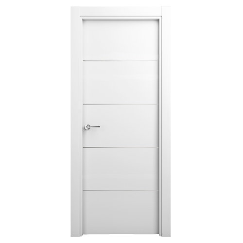 puerta paris blanco de apertura derecha de 82.5 cm