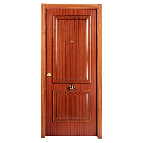 Zócalo mdf artens 8 cm beige mod023 24 Puerta de entrada blindada 2 cuadros derecha sapelly/blanco de 85.7x205 cm