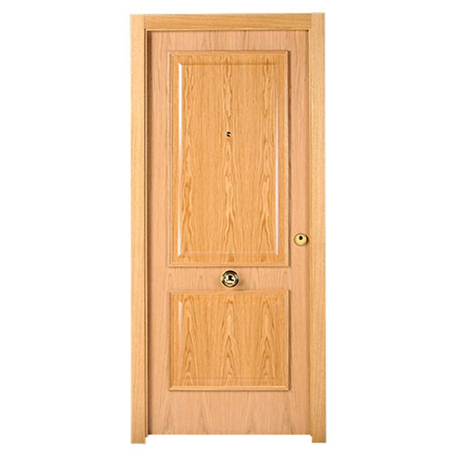 puerta atenas roble de apertura izquierda de 72.5 cm 28 Puerta de entrada blindada 2 cuadros izquierda roble/blanco de 85.7x205 cm