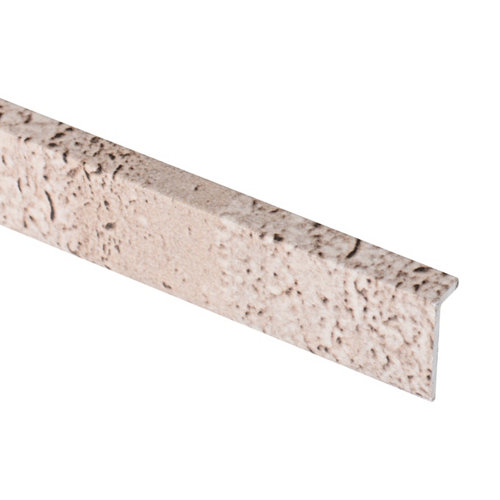 Puerta de interior corredera oslo haya de 62.5 cm 25 Cubrecanto en l de aluminio multicolor de 2 m