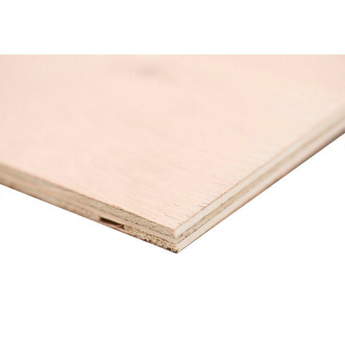 Puerta bari blanco de apertura izquierda de 82.5 cm 25 Tablero fenólico para exterior de 122x250 cm