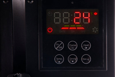 Chimenea eléctrica PURLINE CHE-510 2000W · LEROY MERLIN