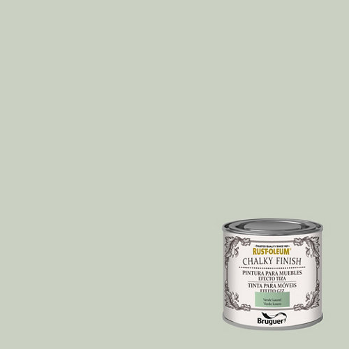 Pintura a la tiza chalky finish rust-oleum 125 ml verde laurel