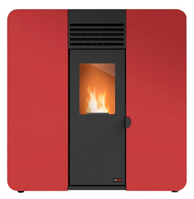 Estufa de pellet canalizable REDPOD First Advance Slim