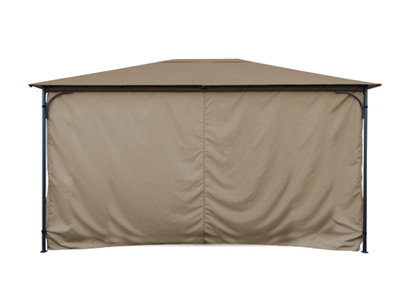 Cortinas para pérgola KOMO 3x4 m · LEROY MERLIN