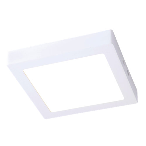 Foco downlight led superficie cuadrado blanco 18w 1480lm
