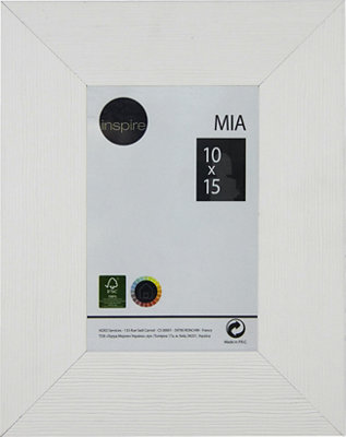 Portafotos INSPIRE Mia blanco 10x15 cm