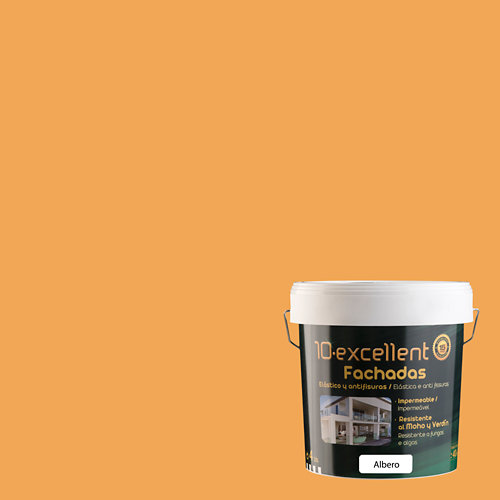 Pintura decorativa osaka nubia plata 2,5l de la marca EXCELLENCE en acabado de color Naranja / cobre fabricado en Varios, ver descripción
