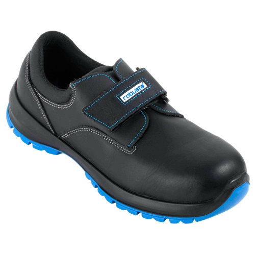 Zapatos de seguridad robusta 92076 s2 negro t45
