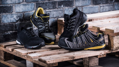 Botas de seguridad ROBUSTA 92201 S3 negro T43 · LEROY MERLIN