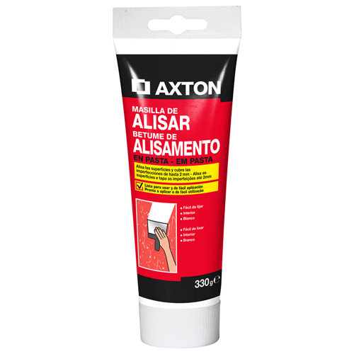 Masilla en pasta para alisar axton 330 gr