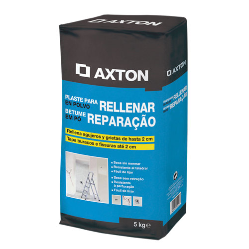 Plaste en polvo para rellenar axton 5 kg