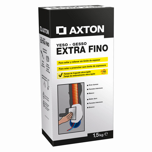 Pintura interior satinada luxens 0.75l 0510-y20r amarillo muy luminoso 17 Yeso axton 1 5 kg