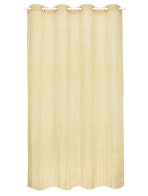 Visillo con ollaos Soft lino 140x280 cm