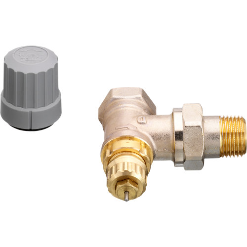 Válvula termostática manual para radiador danfoss ra 3/8" recta