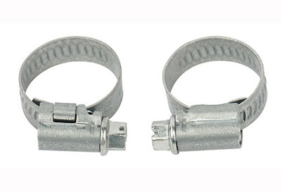 Pack de 2 abrazaderas acero regulables S&M - 12 a 22mm.