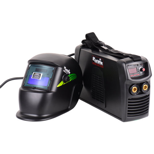 Soldador inverter cevik mma de 200a + pantalla soldar electronica
