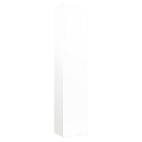 Columna baño con espejo spazio blanco 30x153x24 cm