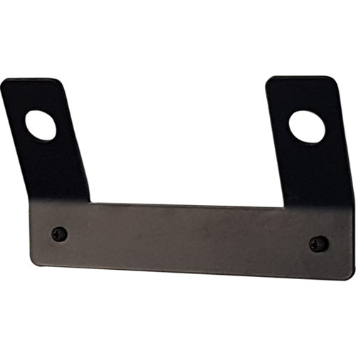 Perchas 4 Set de 2 perchas de baño outline negro 15 cm