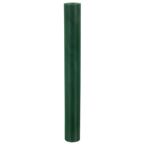 Malla plástica cuadrada 05 tenax 1x5 m verde