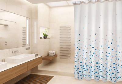 Íntimo pasillo Oriental Cómo elegir cortinas de baño · LEROY MERLIN